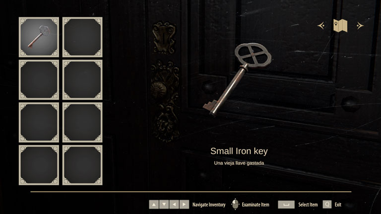 The Crimson Manor Inventory Screenshot